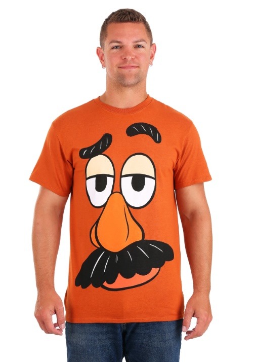 I Am Mr Potato Head Mens Mandarin Orange T Shirt