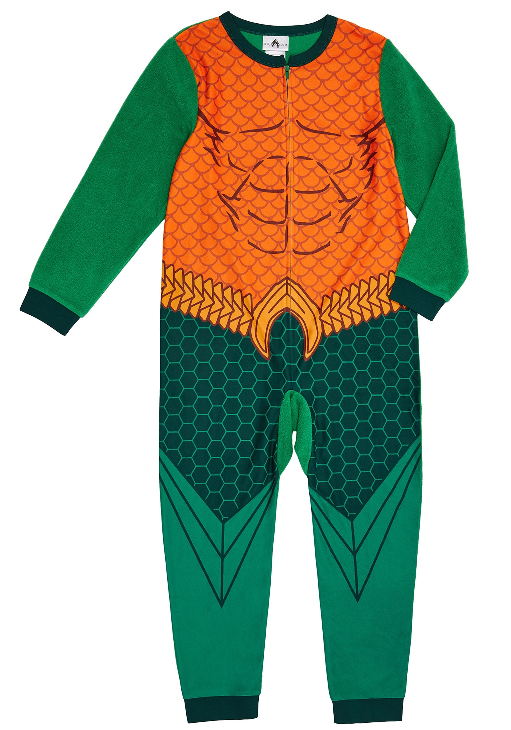 Boys Aquaman Union Suit Costume