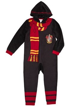Harry Potter Kids Hooded Union Suit Costume