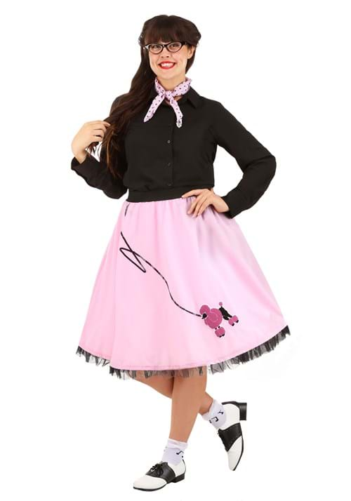 Plus Size Womens Sock Hop Kit