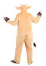 Plus Size Brown Cow Adult Costume alt 1