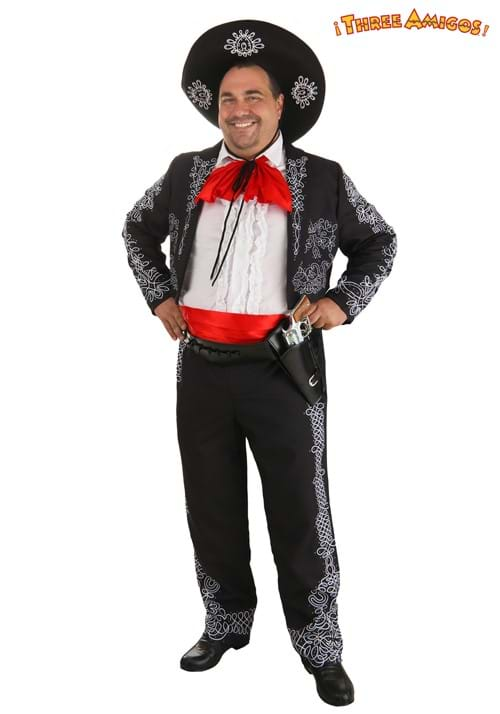 Mens Plus Size The Three Amigos Costume-2