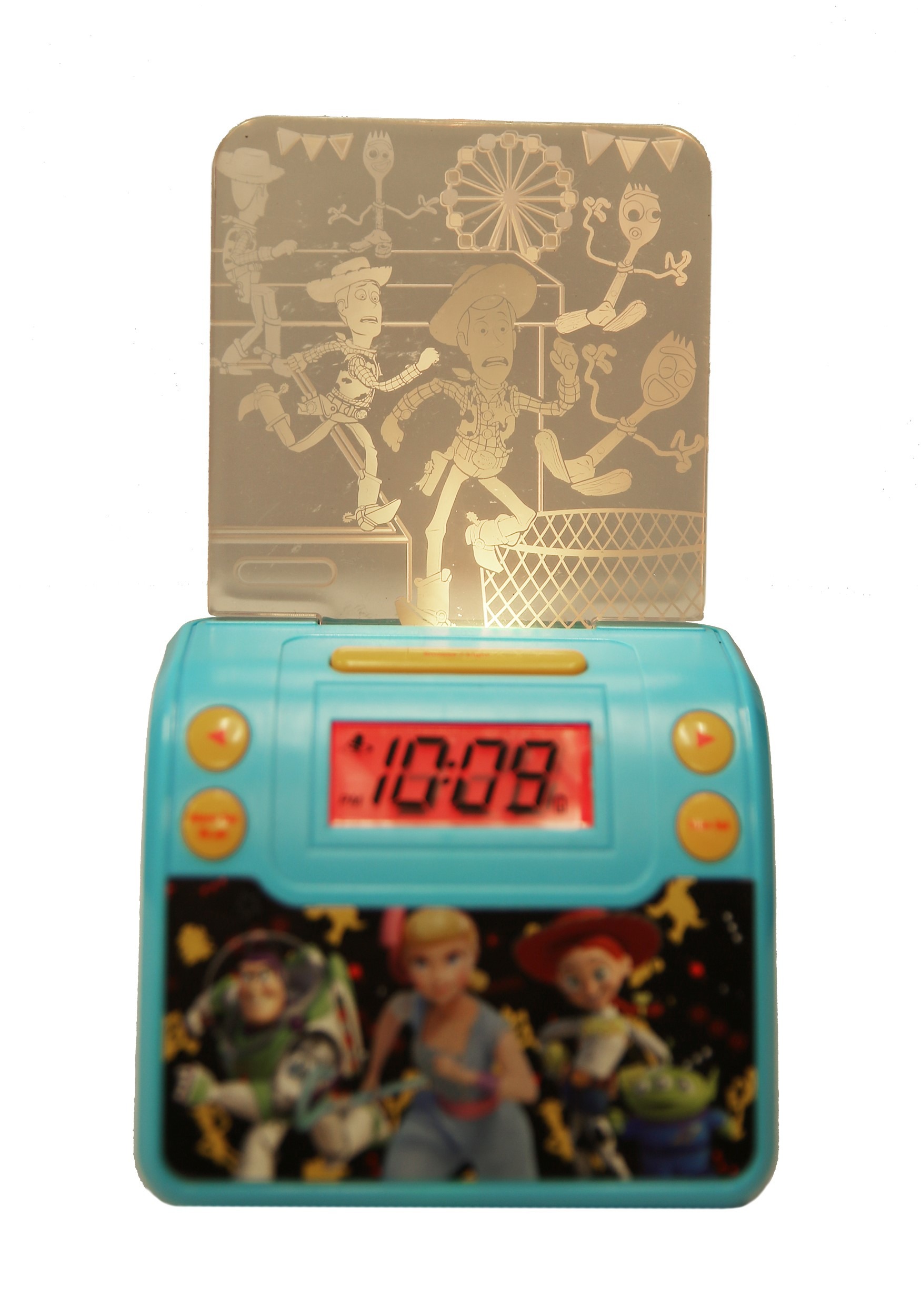Toy Story 4 Nightlight Alarm Clock with USB Charging 