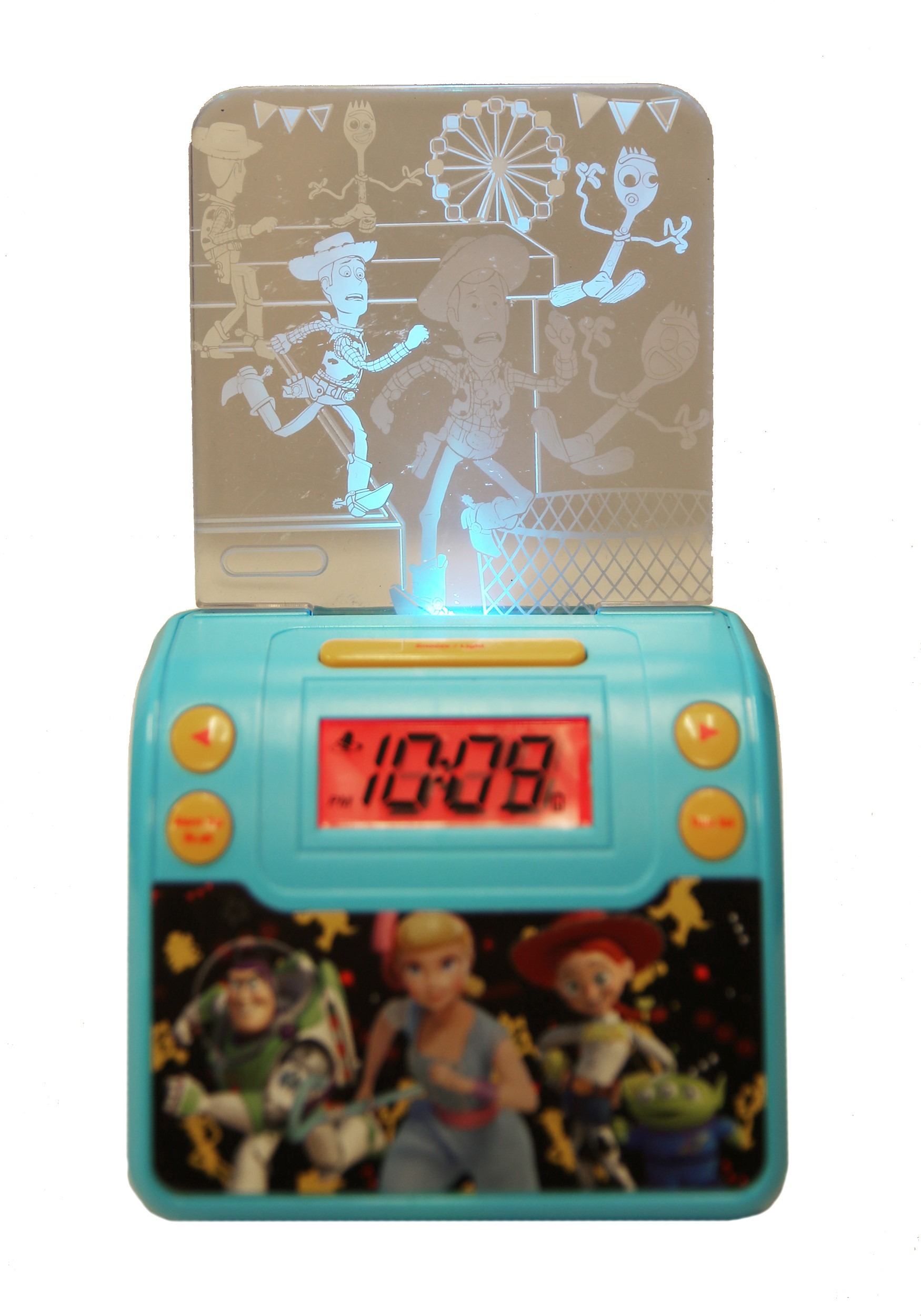Toy Story 4 Nightlight Alarm Clock with USB Charging 