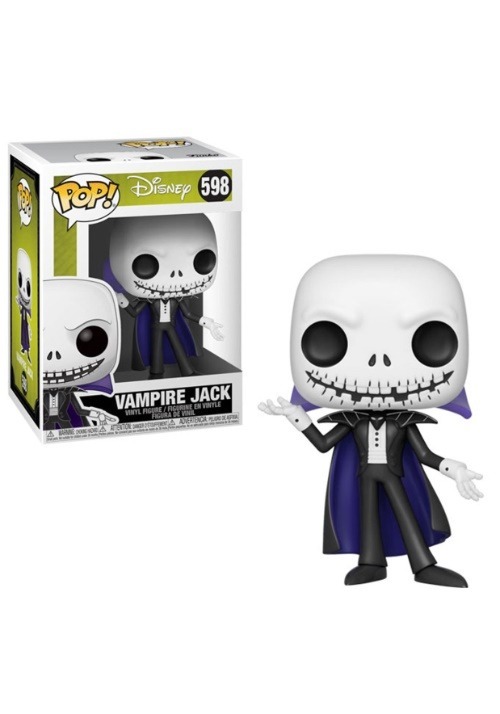 Pop! Disney: Nightmare Before Christmas- Vampire Jack upd