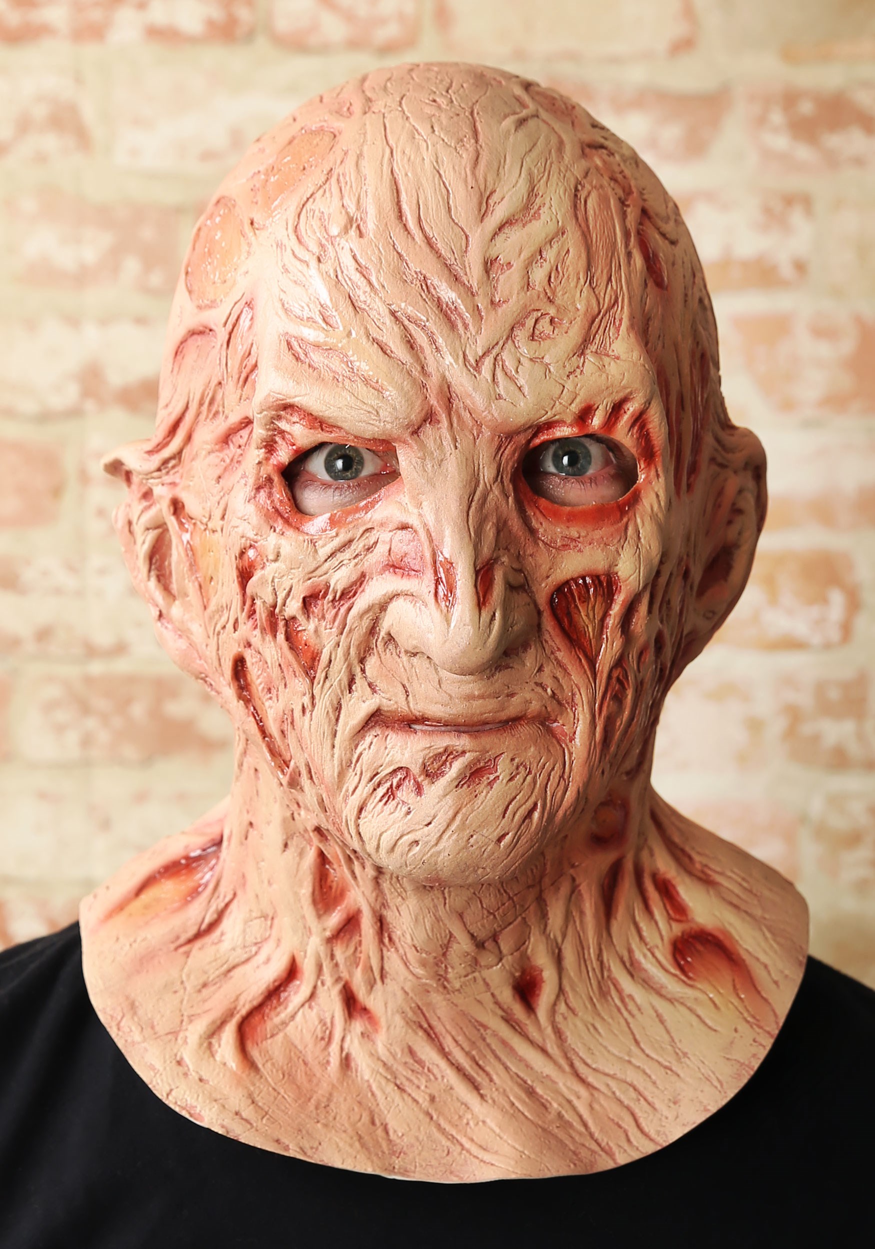 Freddy Krueger Halloween Costume Nightmare On Elm Street Full Head Mask 