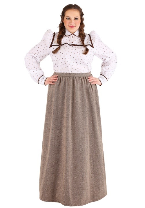 Plus Size Womens Westward Pioneer Costume