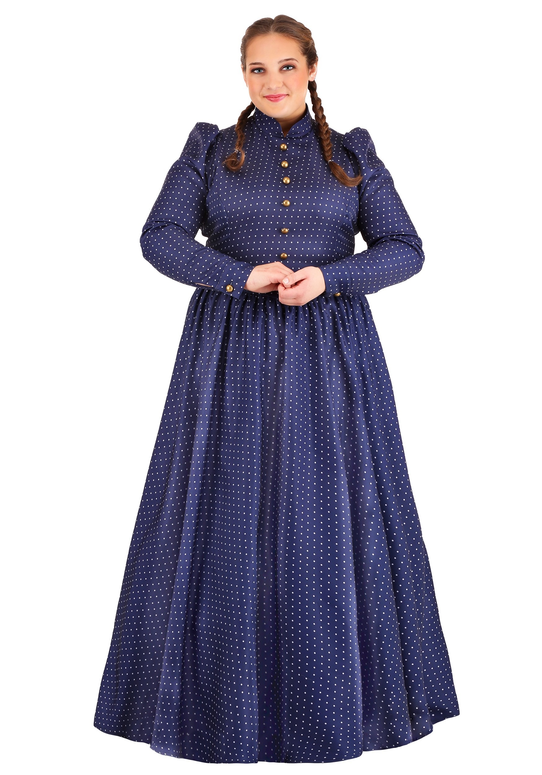 Laura Ingalls Wilder Plus Size Womens Costume