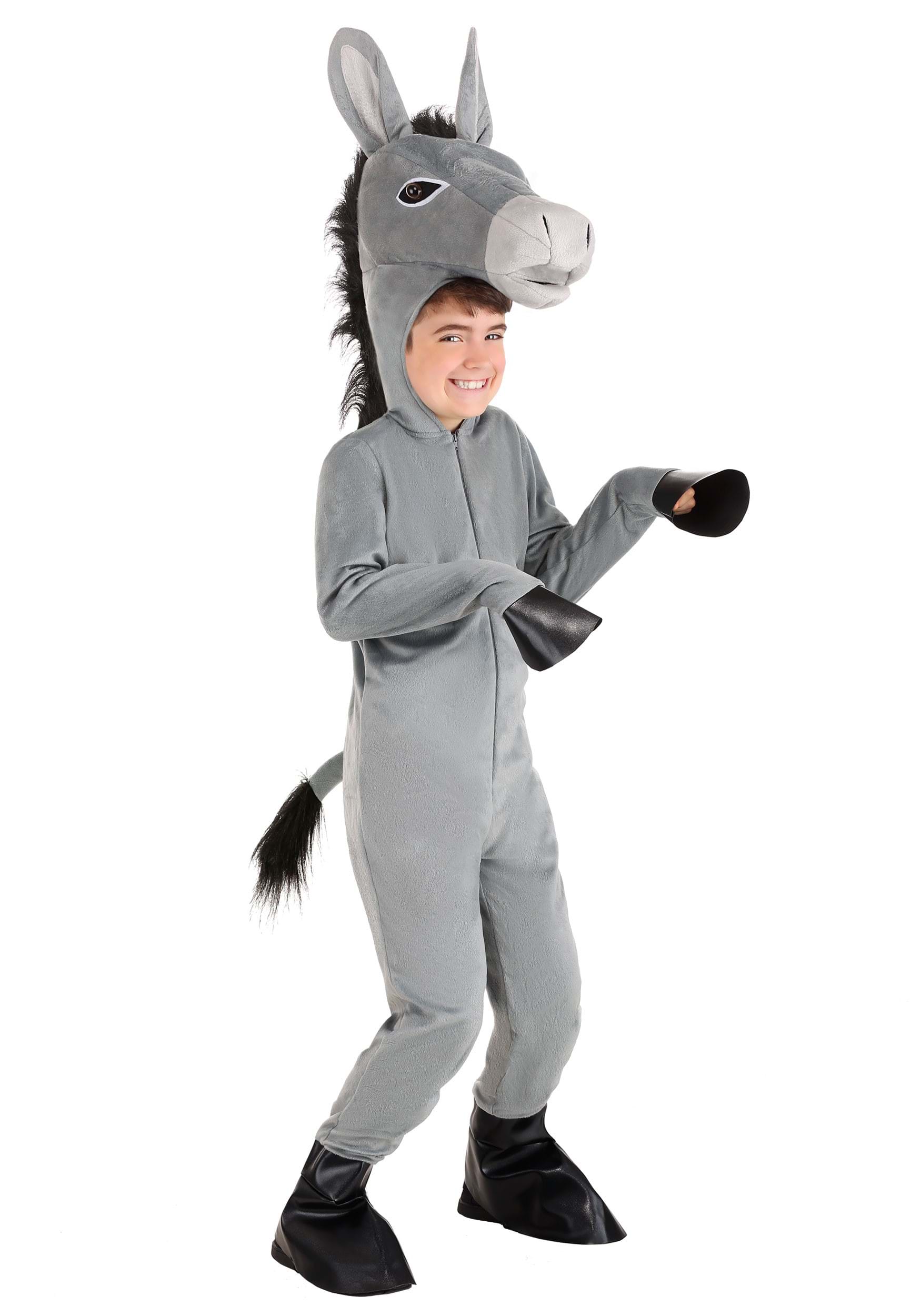 Photos - Fancy Dress FUN Costumes Donkey Kid's Costume Gray FUN0440CH