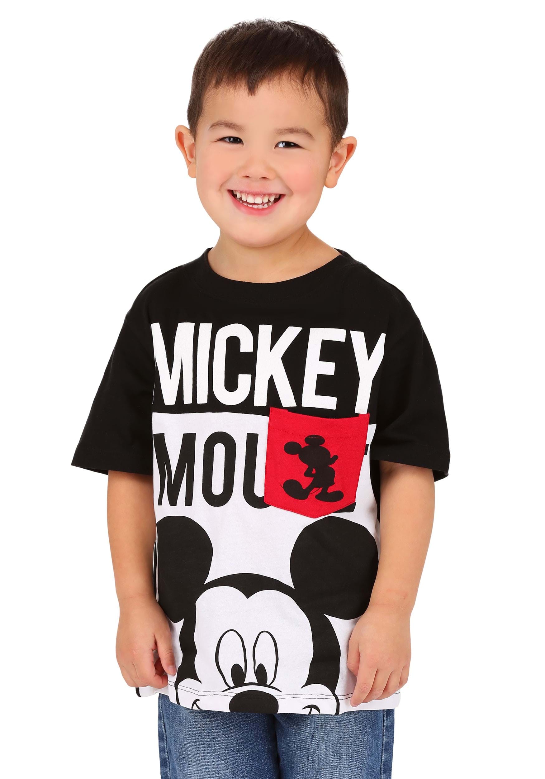 Mickey Mouse Pocket T-Shirt for Boys | Mickey Mouse Shirt