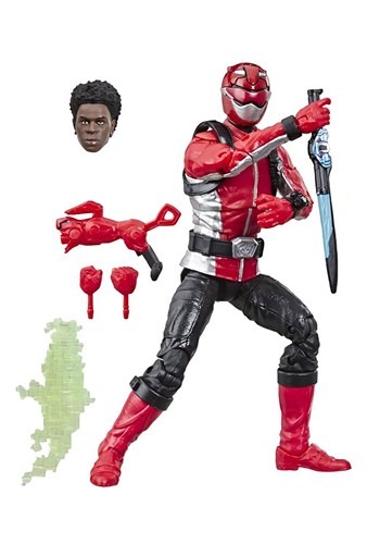 Power Rangers Red Beast Morpher Lightning Collection Figure