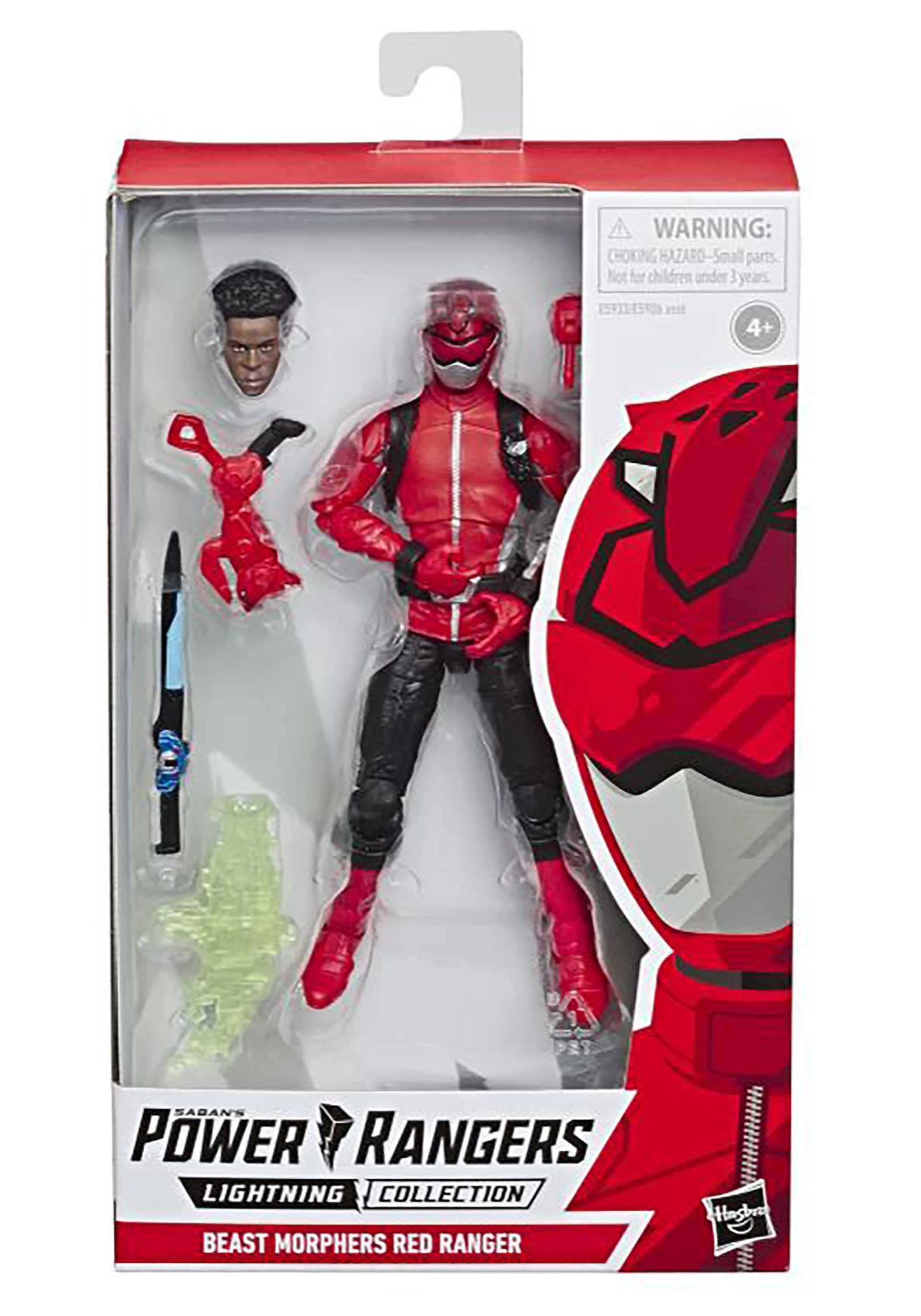 Power Rangers Red Beast Morpher Lightning Collection - 