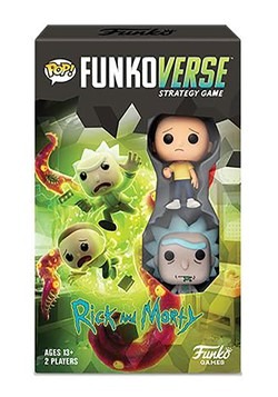 Pop! Funkoverse Rick and Morty- 100- Expandalone Strategy Ga