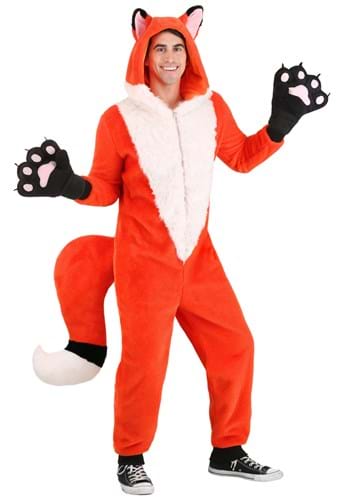 Orange Woodsy Fox Men's Costume