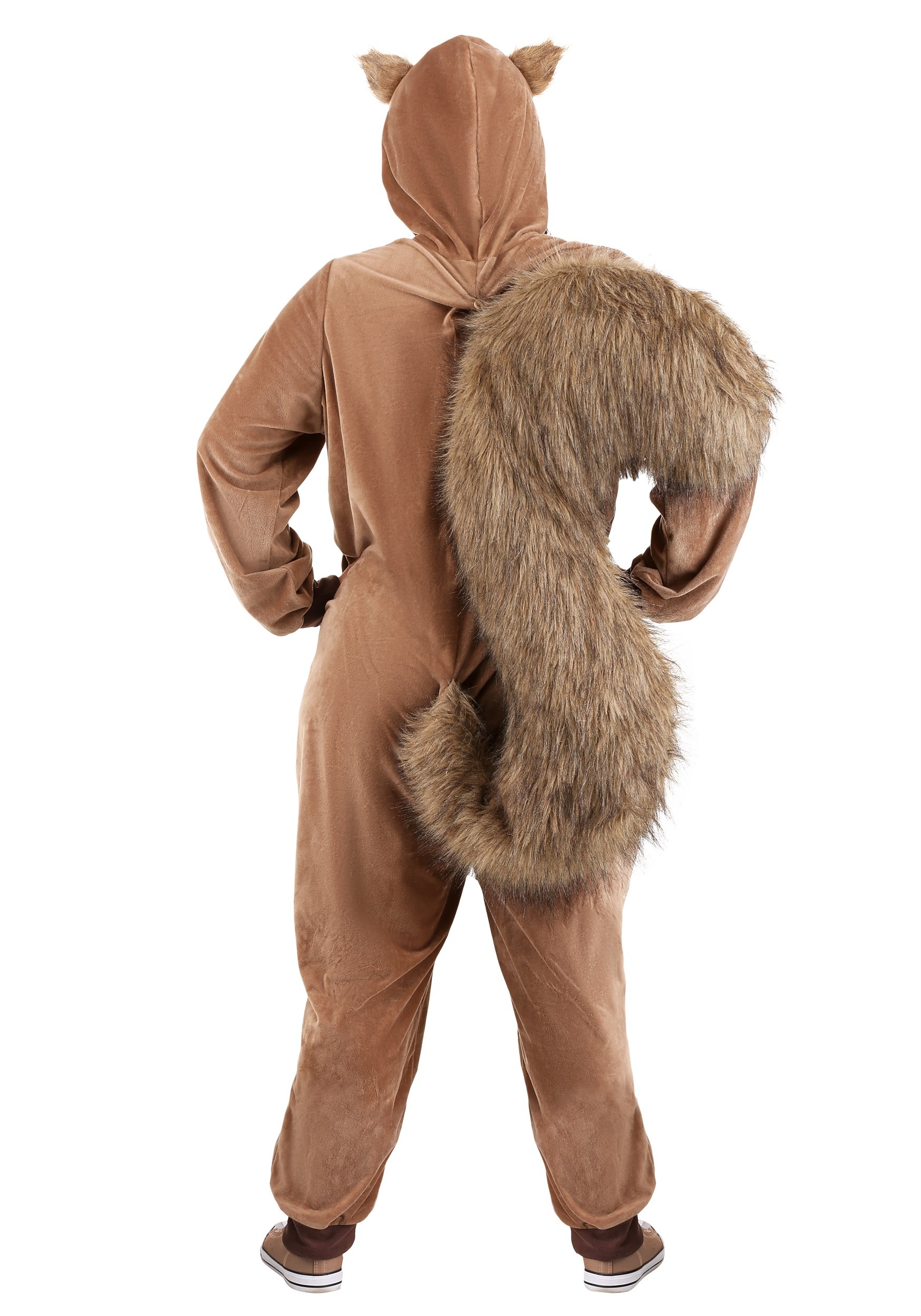 Plus Size Scampering Squirrel Costume For Women