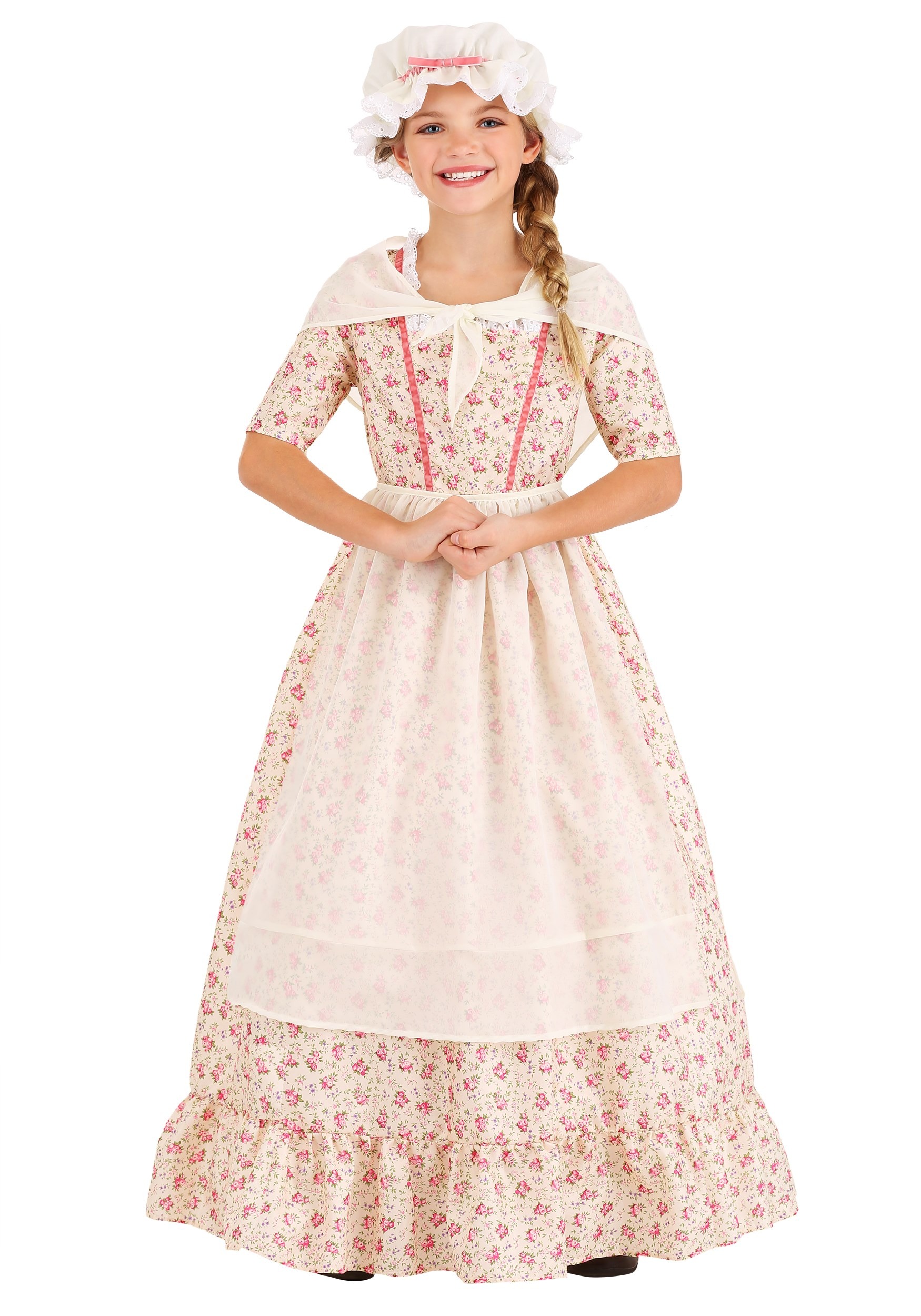 Photos - Fancy Dress FUN Costumes Colonial Girl Costume Dress for Kids | Historical Costumes Pi