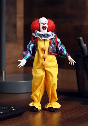 IT Pennywise 1990 8in Clothed Action Figure Update