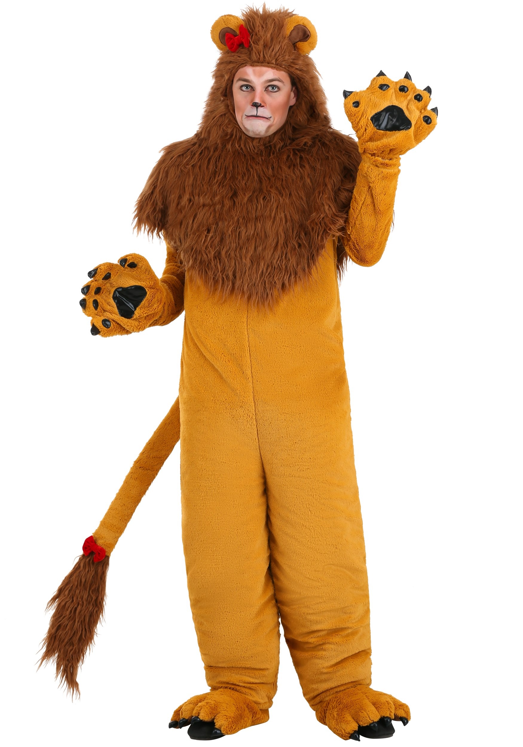 Photos - Fancy Dress Classic FUN Costumes  Storybook Lion Costume for Adults | Storybook Costume 