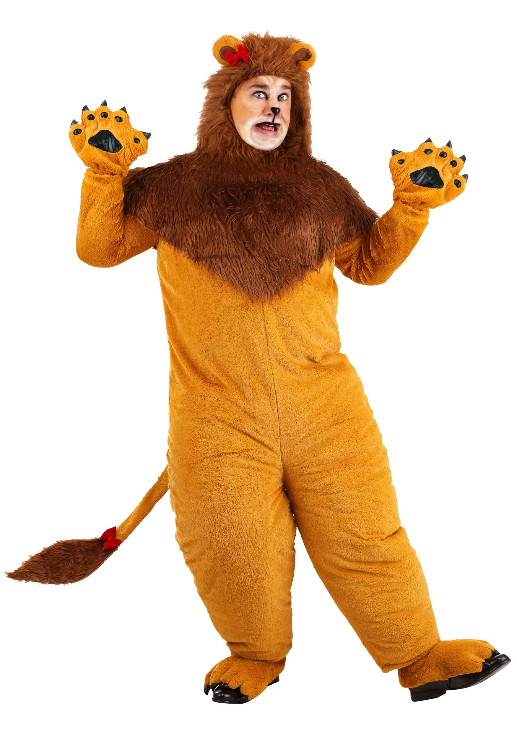Photos - Fancy Dress Classic FUN Costumes Plus Size  Storybook Lion Costume for Adults Black/ 