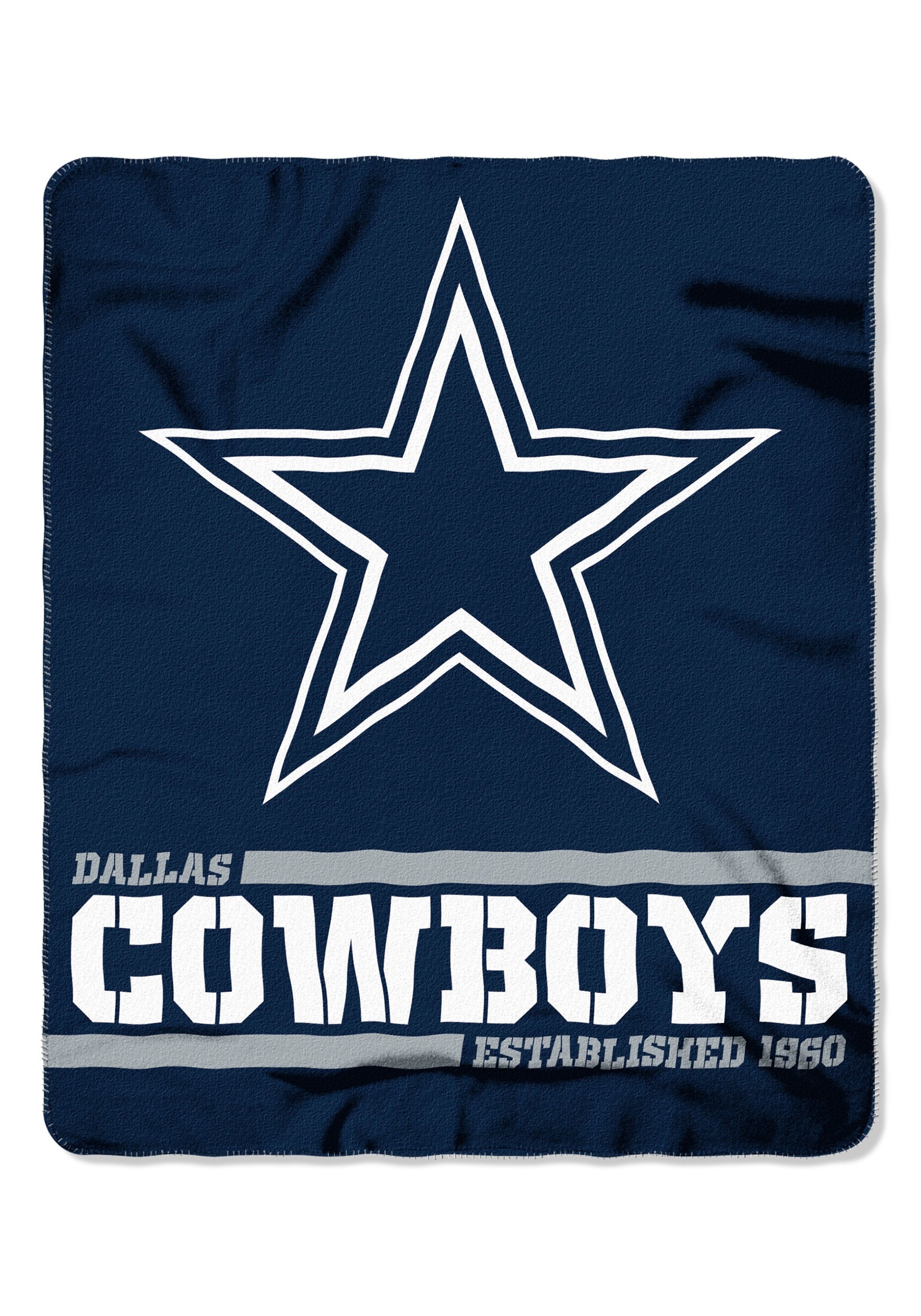 Split Wide Fleece Throw Dallas Cowboys