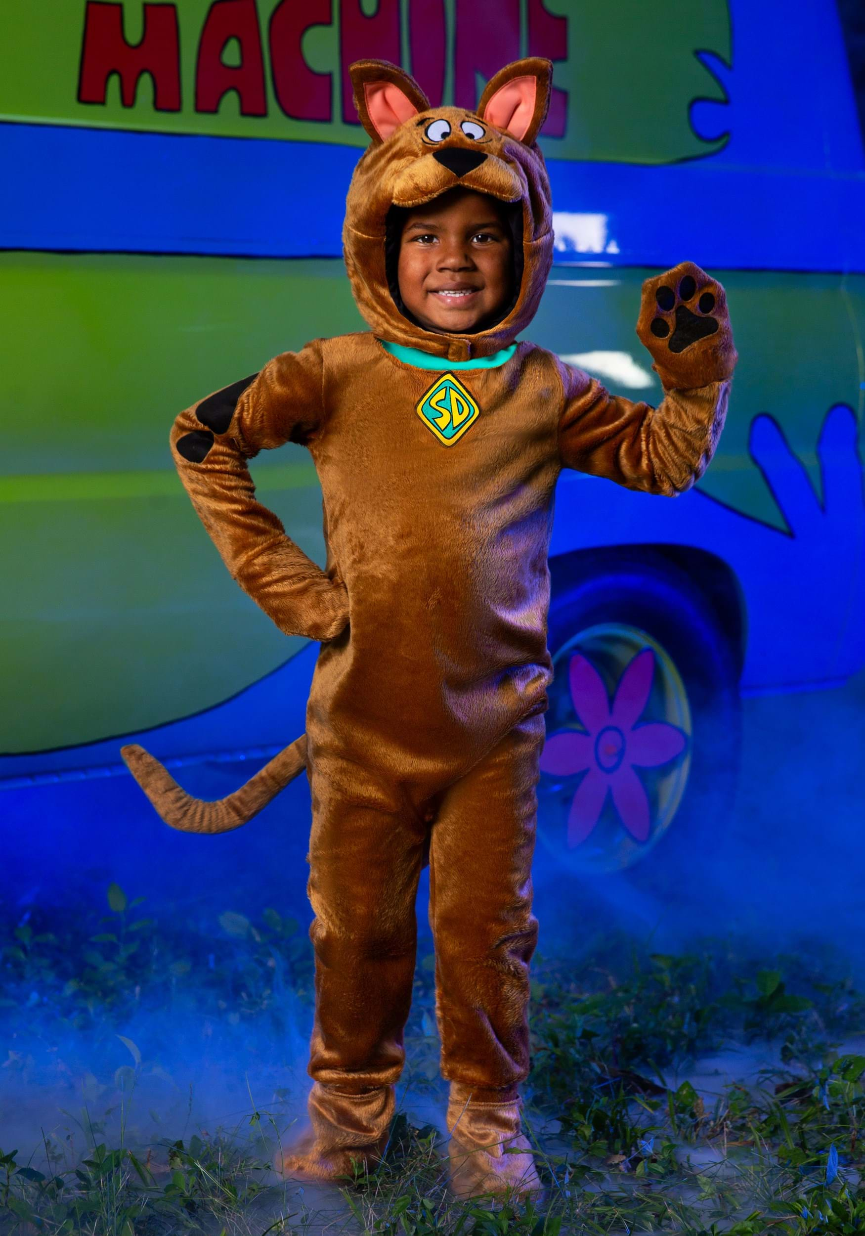 Toddler Deluxe Scooby Doo Costume Alt 5 