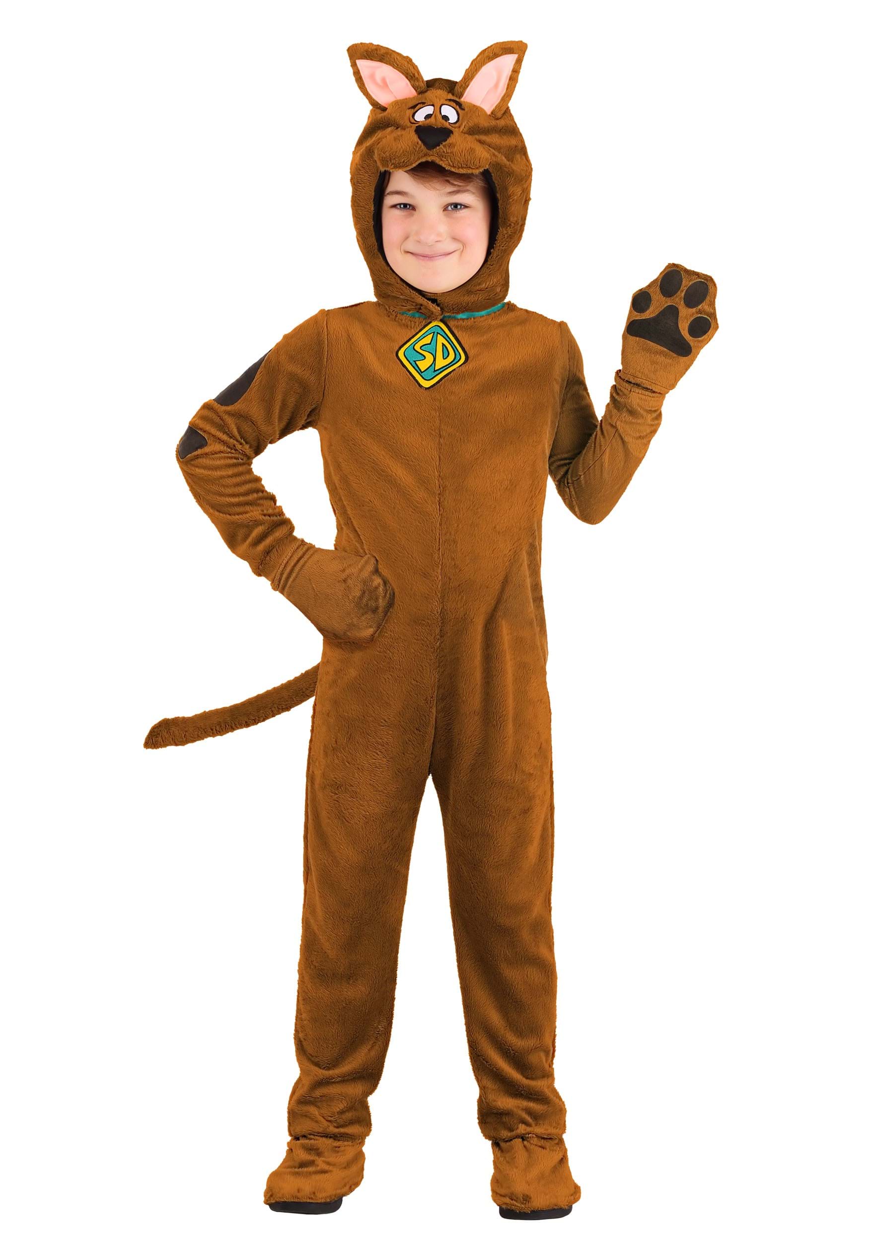 Photos - Fancy Dress Deluxe Jerry Leigh Scooby Doo Costume  Kids Black/Yellow/Green FUN1 