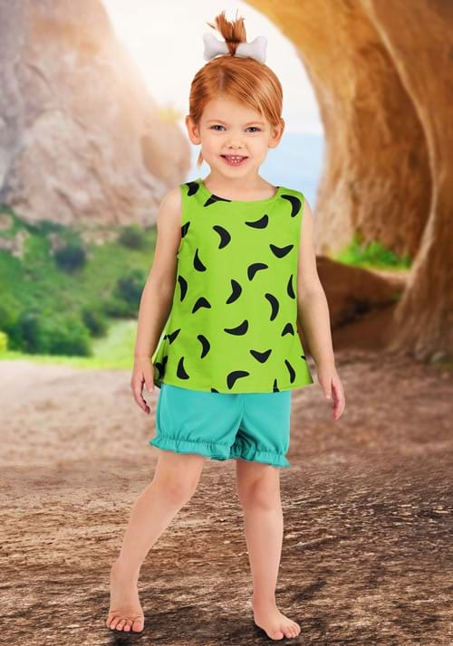 Toddlers Classic Flintstones Pebbles Costume_Update