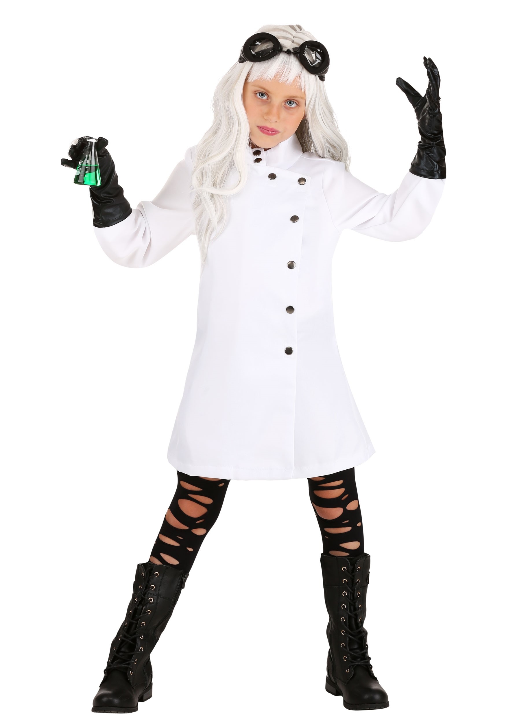 Exclusive Mad Scientist Kids Dress Costume