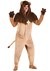 Plus Size Wizard of Oz Cowardly Lion Costume Alt 1