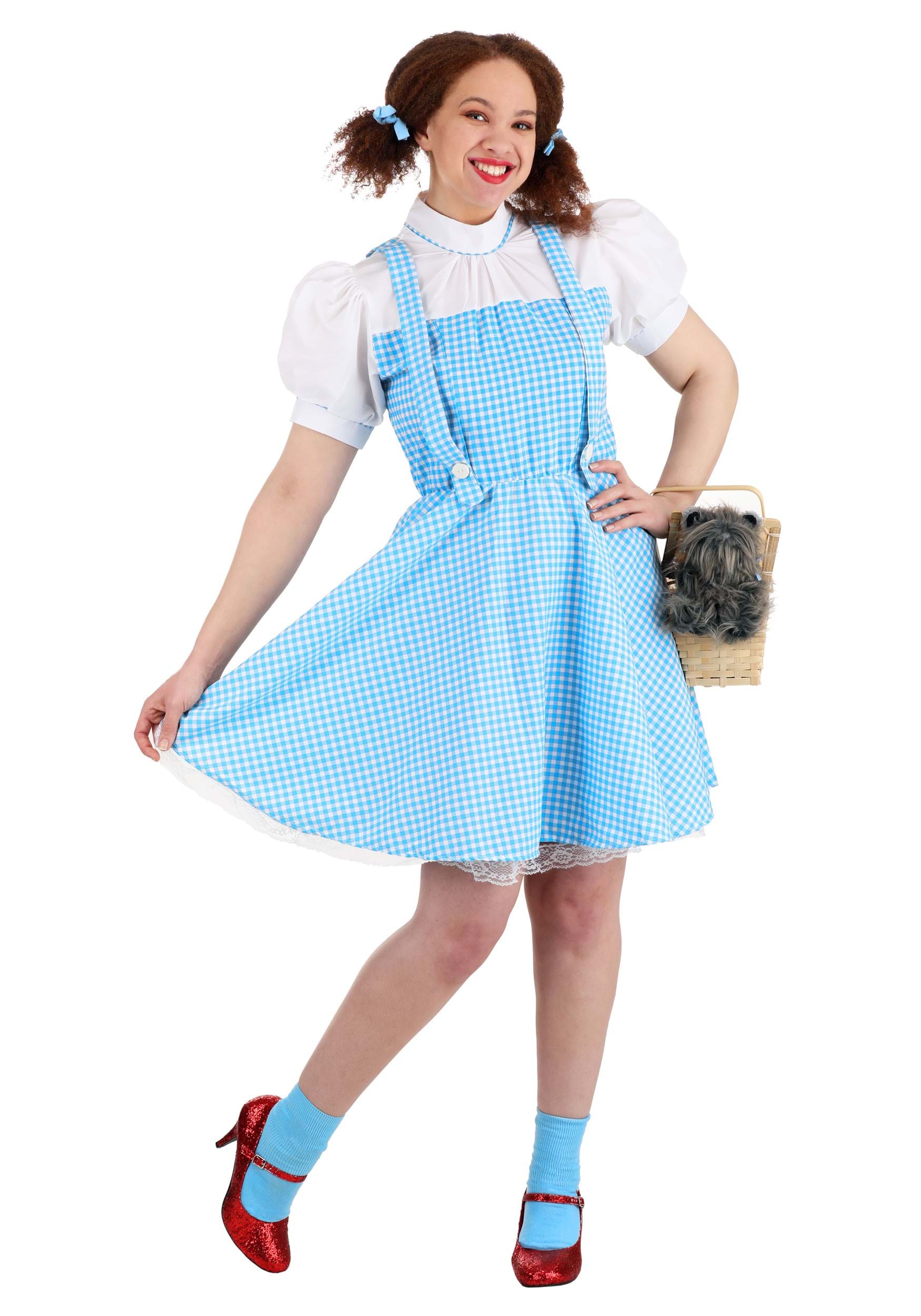 Wizard Of Oz Dorothy Costume For Adults