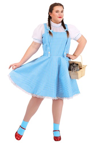 Plus Size Wizard of Oz Dorothy Costume Main