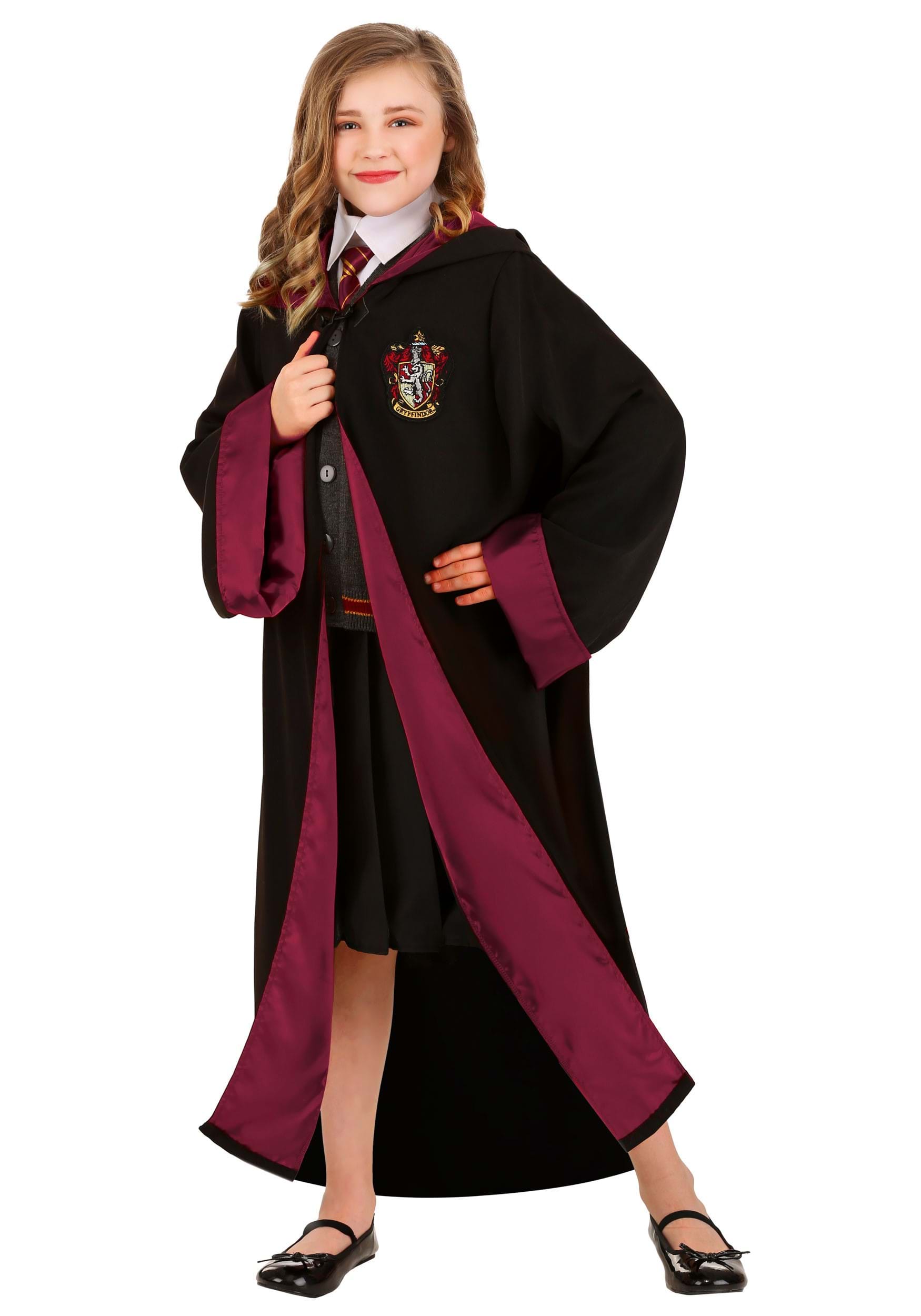 Photos - Fancy Dress Deluxe Jerry Leigh  Harry Potter Hermione Costume for Kids Black/Red 
