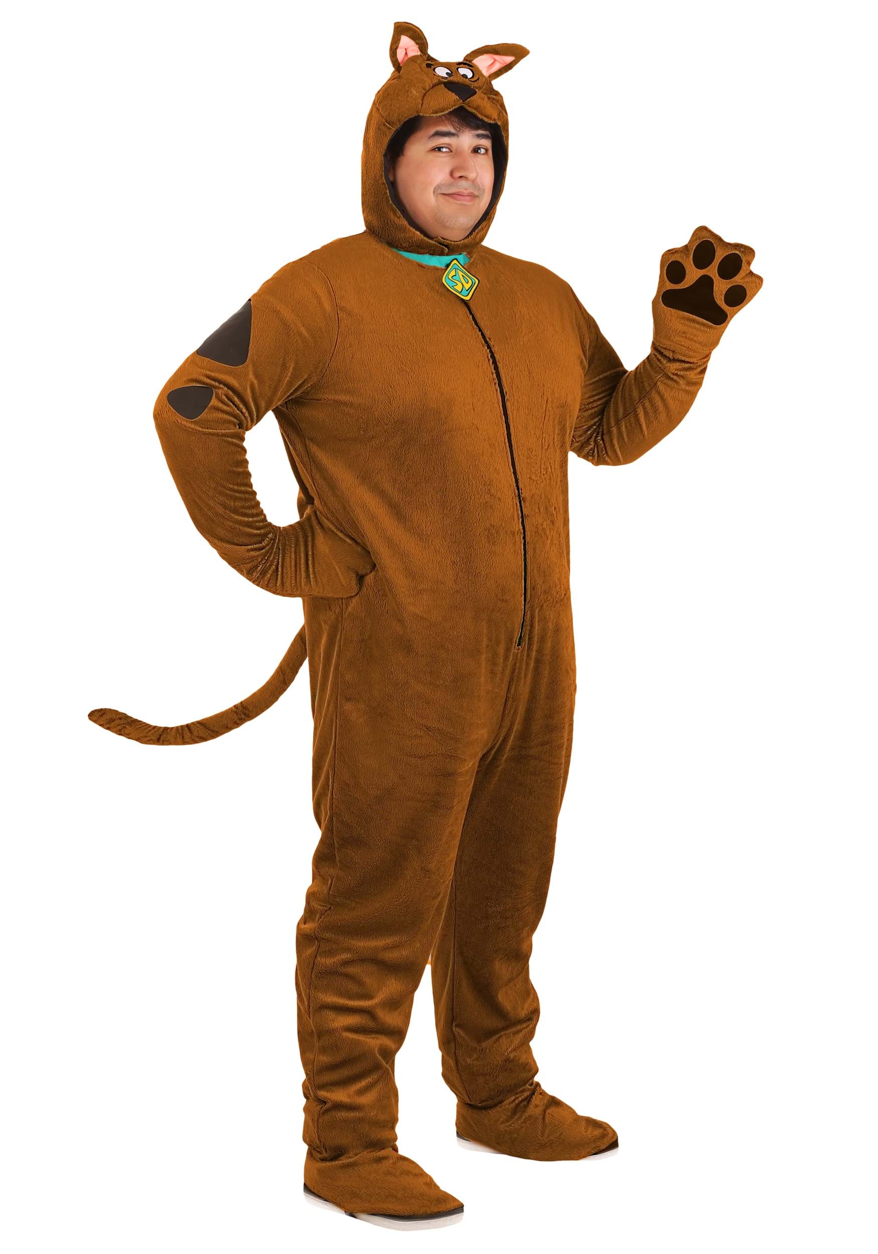 Deluxe Scooby Doo Plus Size Adult Costume
