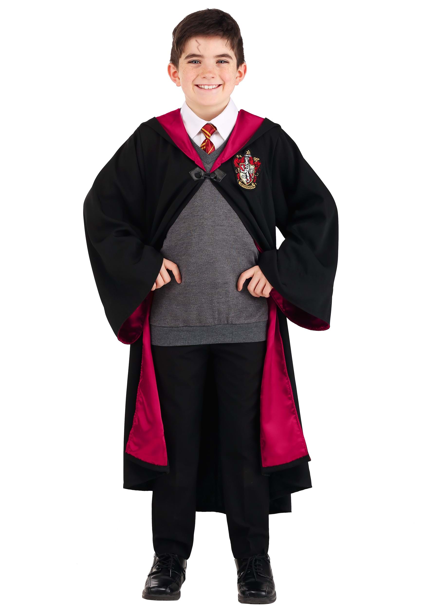 Photos - Fancy Dress Deluxe Jerry Leigh  Harry Potter Boy's Costume Black/Red/Yellow FUN 