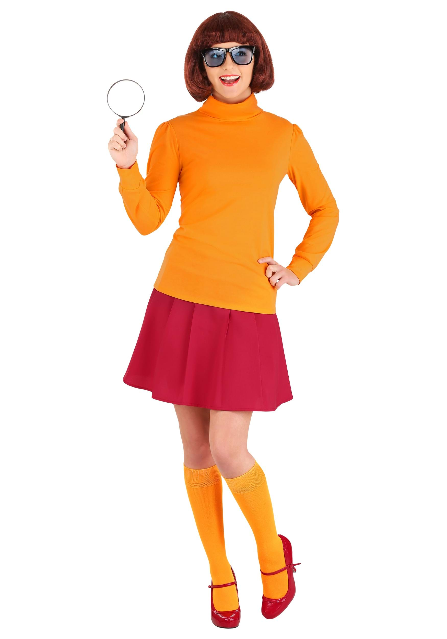 Official Adult's Scooby Doo Fred Velma Shaggy Daphne Gang Fancy Dress  Costumes