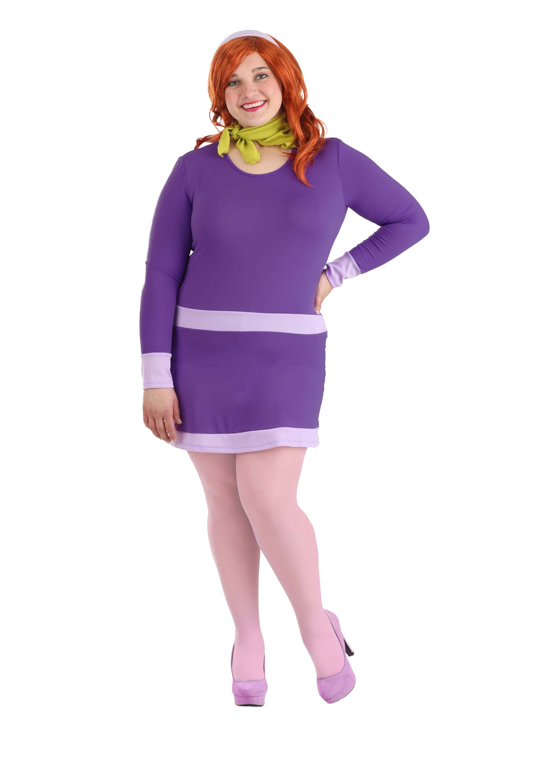 Scooby-Doo Velma & Daphne Costume for Women Halloween Cosplay Costume
