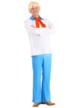 Men's Classic Scooby Doo Fred Costume Alt 5