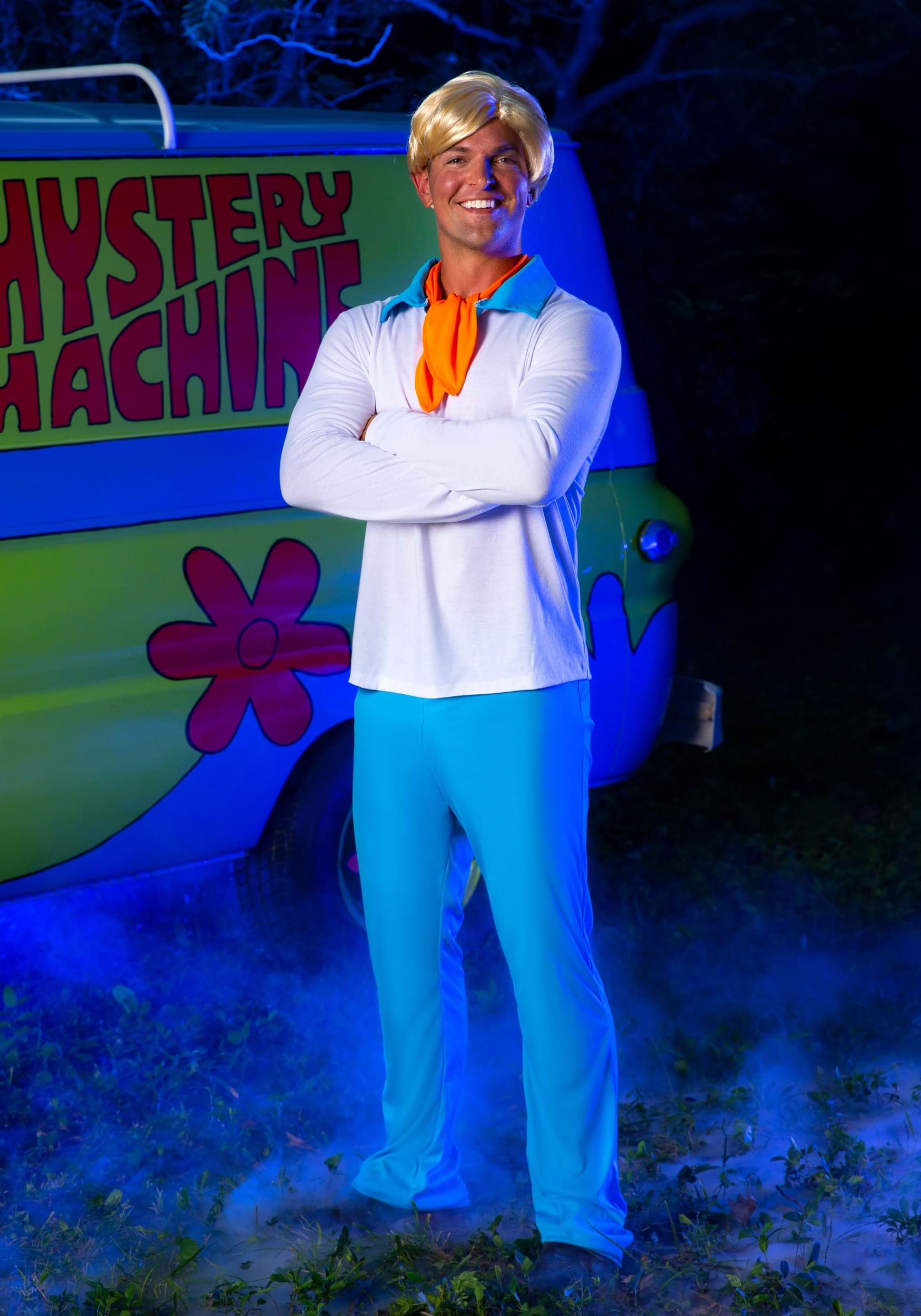 Classic Scooby Doo Fred Costume for Men | Scooby Doo Costumes