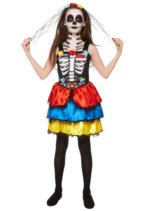 Girls Day of the Dead Costume