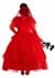 Plus Size Womens Red Wedding Dress Alt 1