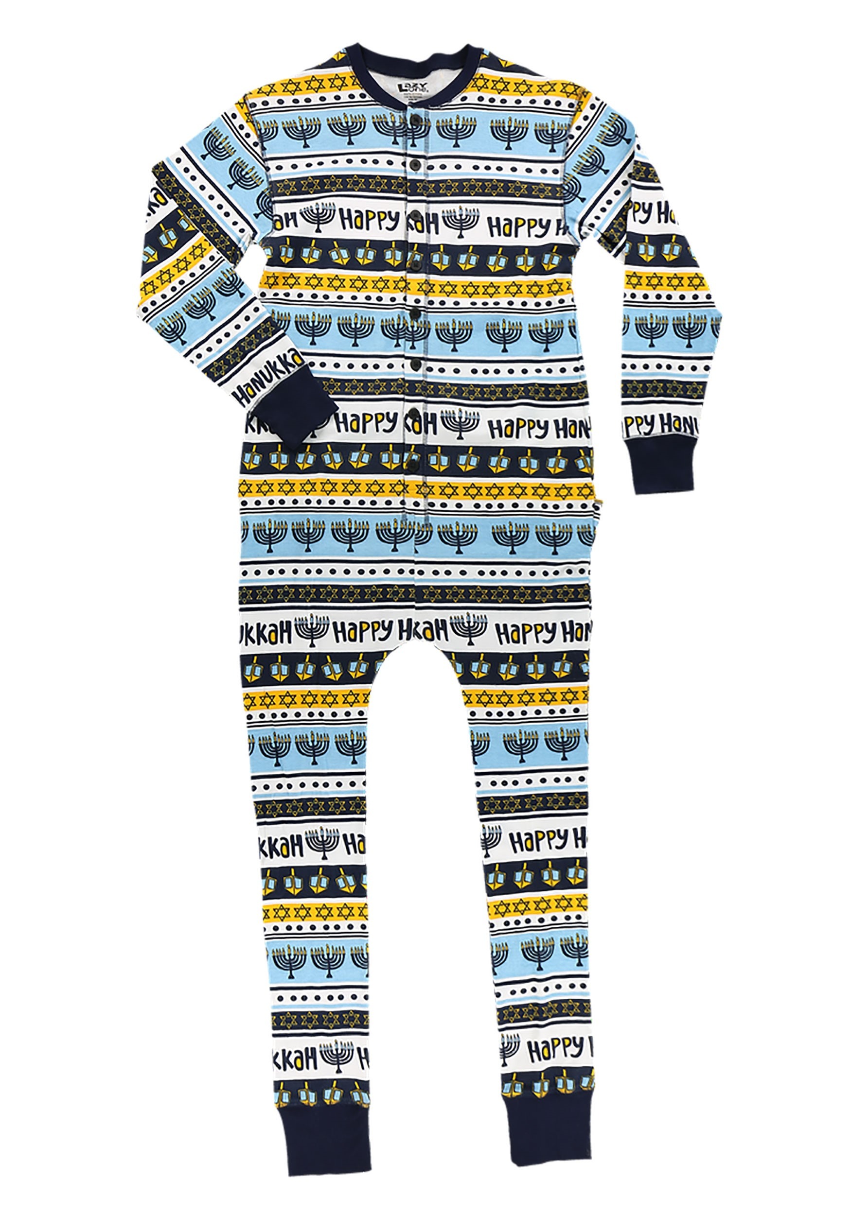 Happy Hanukkah Kids Flapjack Pajamas