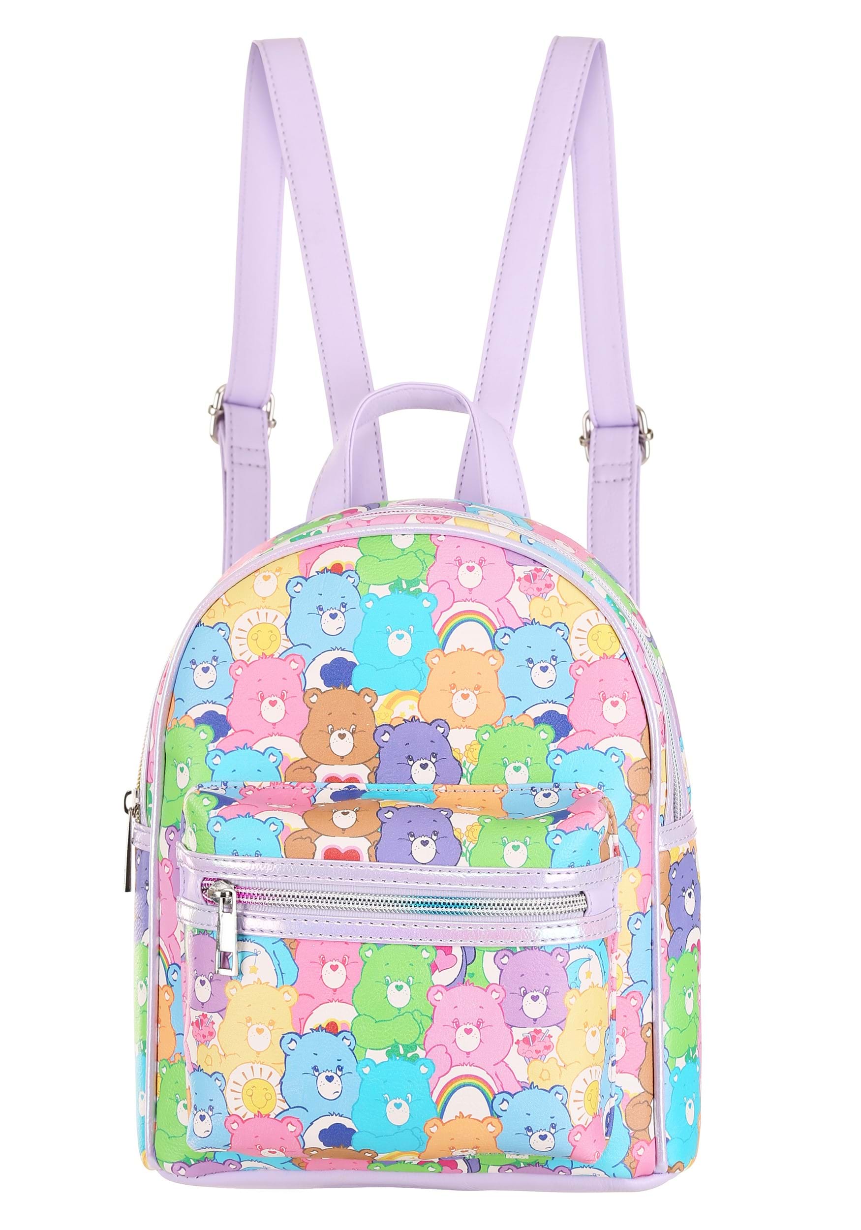Mini Classic Backpack Cartoon Bear Pattern For Daily