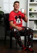 Men's Mickey Fairisle Shirt, Plush Pants and Socks Set Alt 1