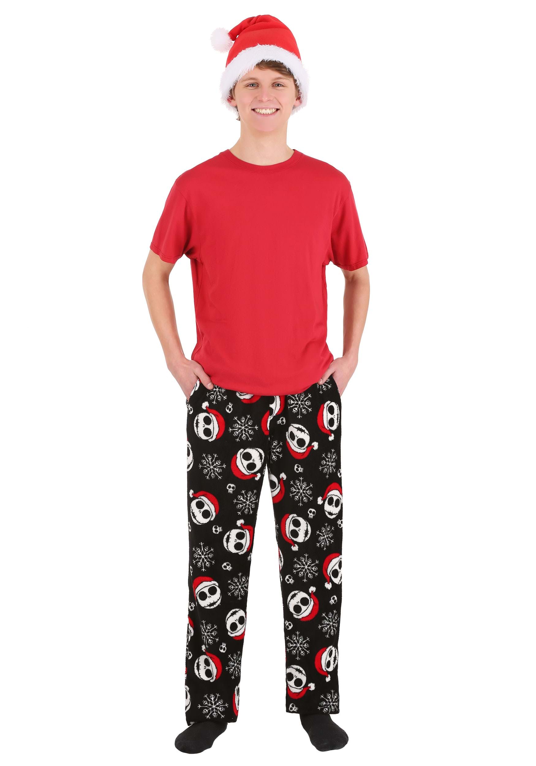 Disney Nightmare Before Christmas Santa Men's Lounge Pants