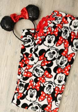 Minnie Mouse White and Red Womens Soft Lounge Pants update