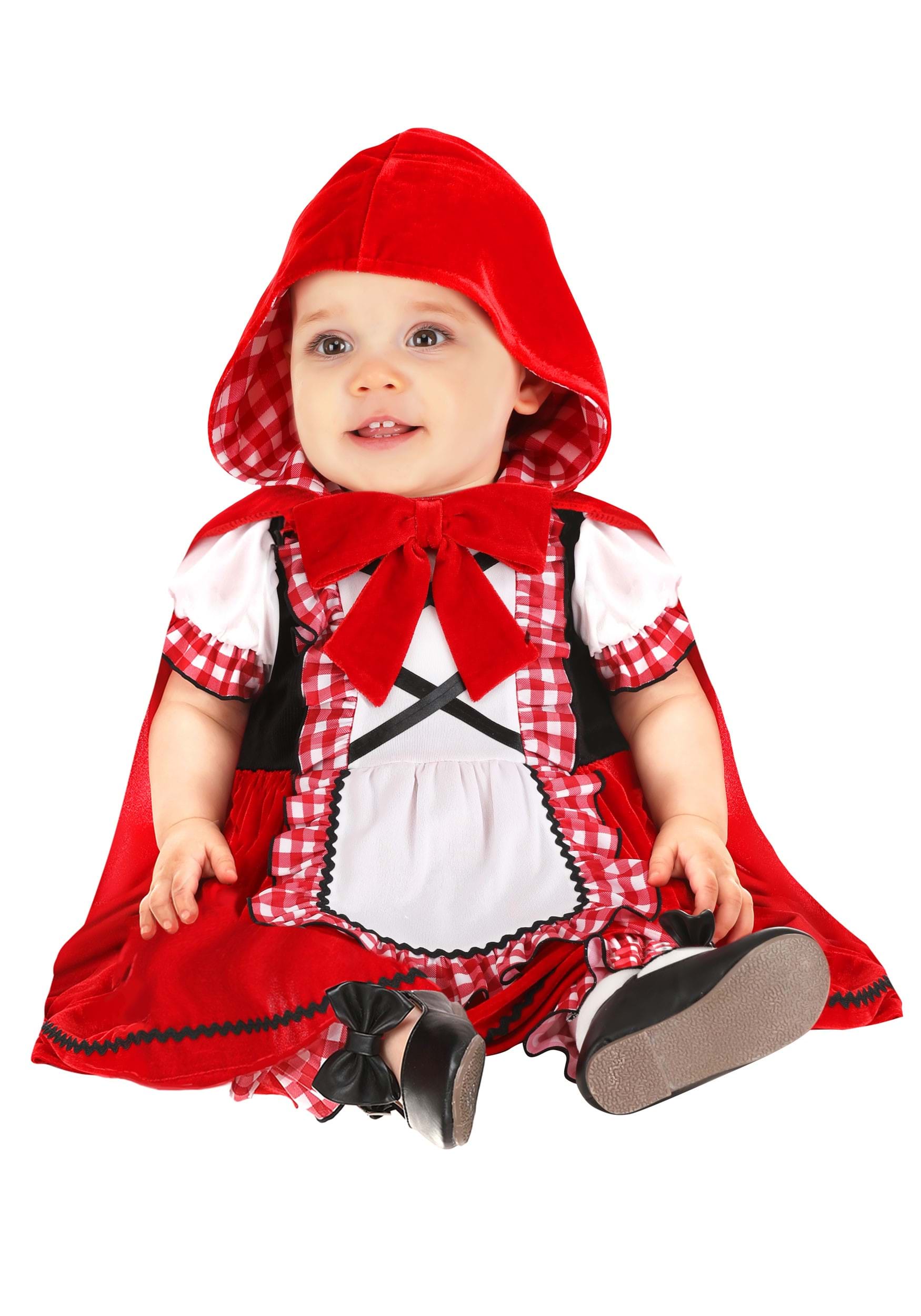 Photos - Fancy Dress Classic FUN Costumes  Red Riding Hood Costume for Infants | Storybook Costu 