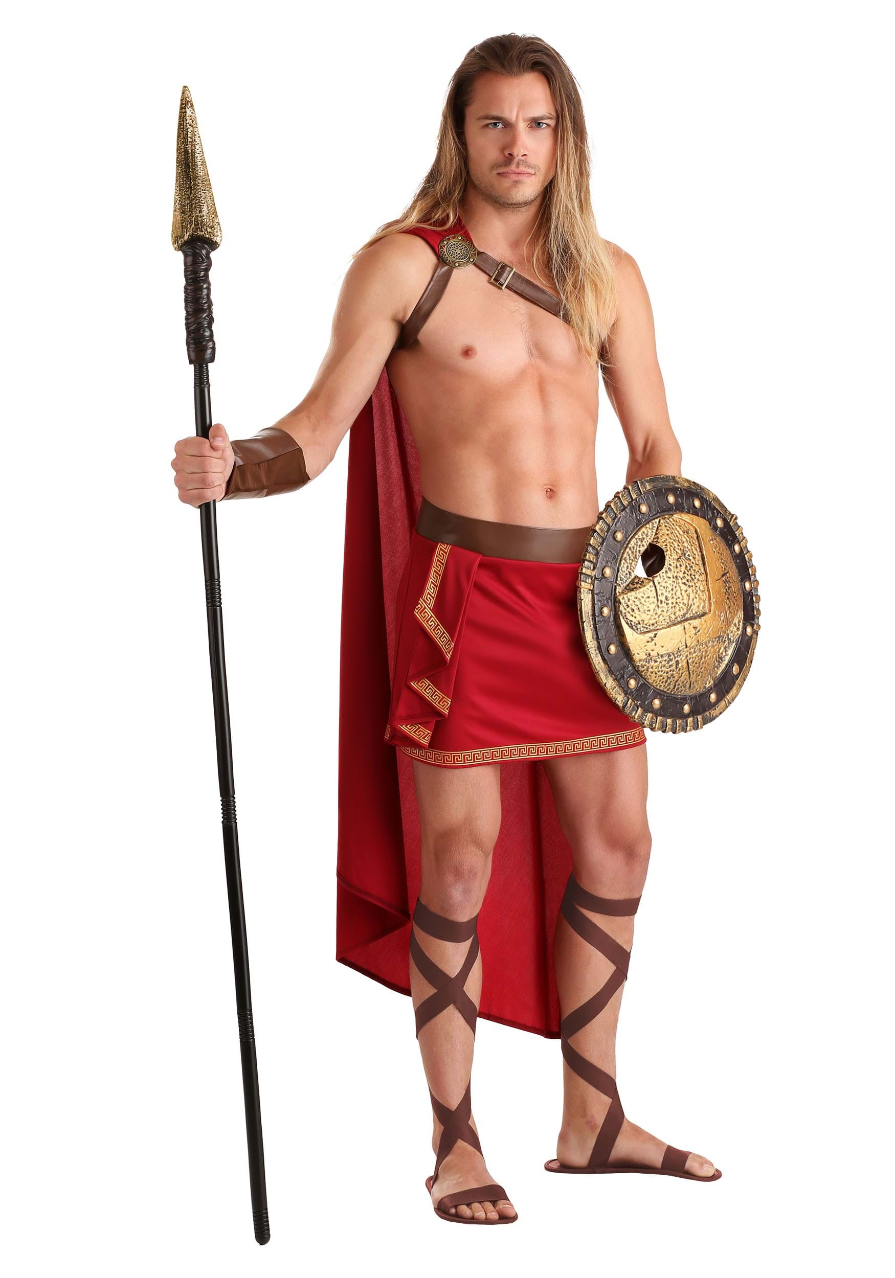 Exclusive Mens Rugged Spartan Costume