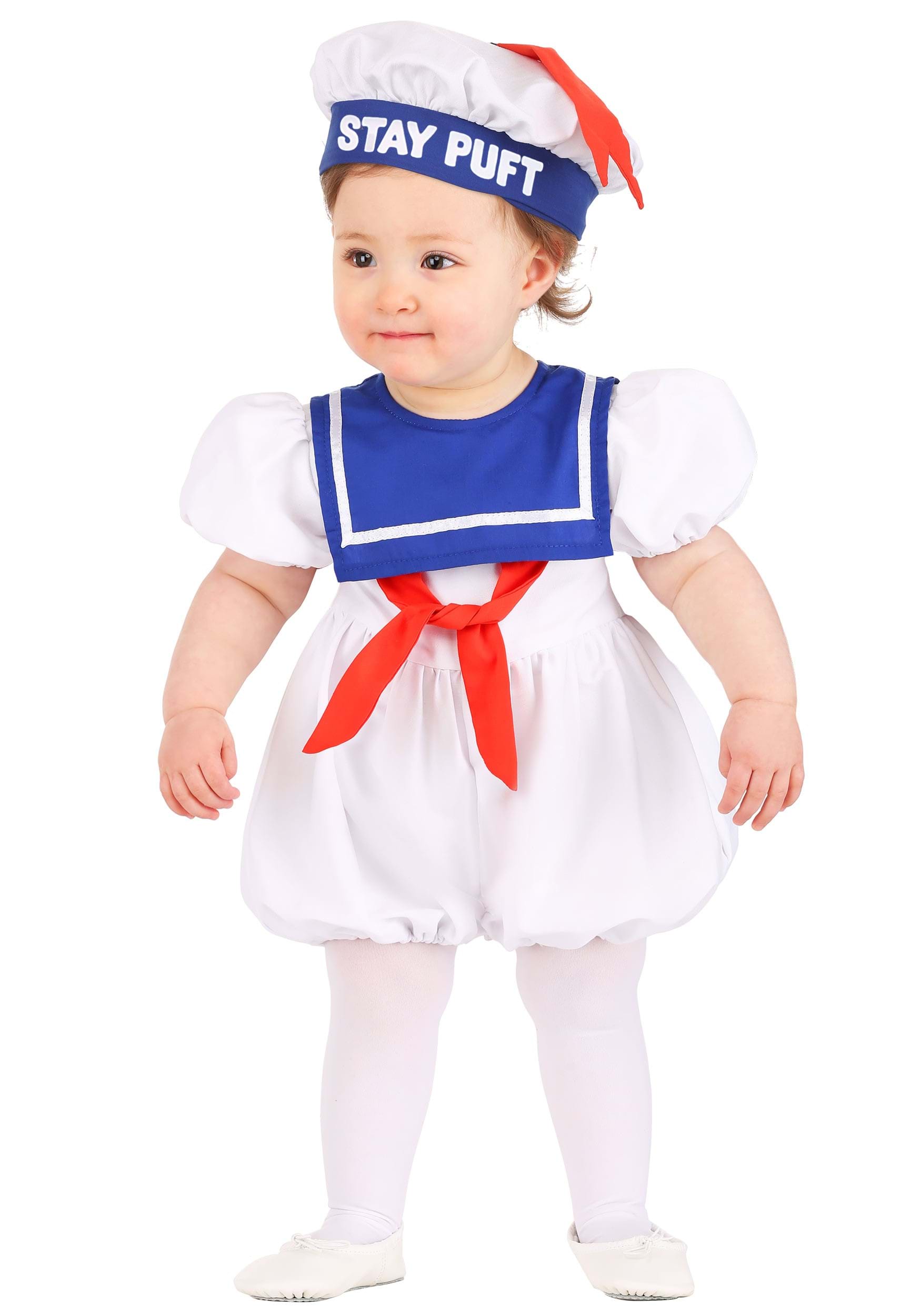 Photos - Fancy Dress Ghostbusters FUN Costumes  Stay Puft Bubble Infant Costume Blue/Red/ 