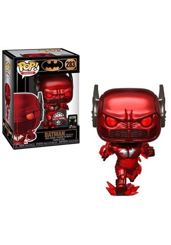funko pop red metallic batman