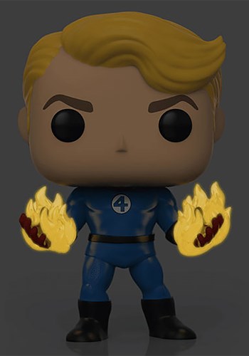POP! Marvel: Fantastic Four- Human Torch Glow-In-The-Dark